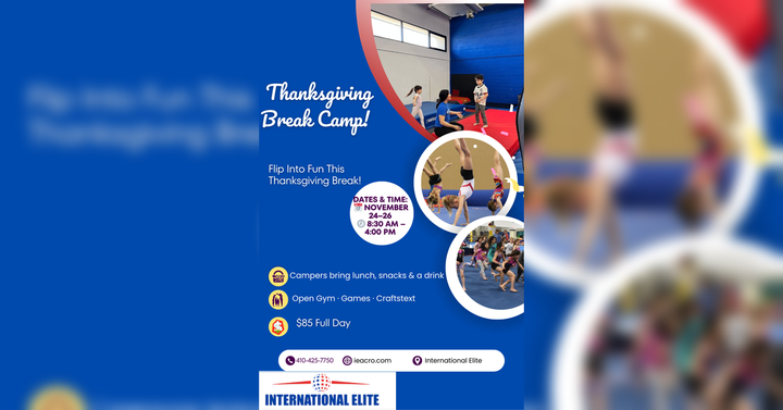 Thanksgiving Break Camp!